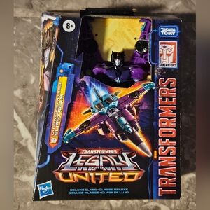 2 FOR $45 Transformers Legacy United Deluxe Class Figure SLIPSTREAM